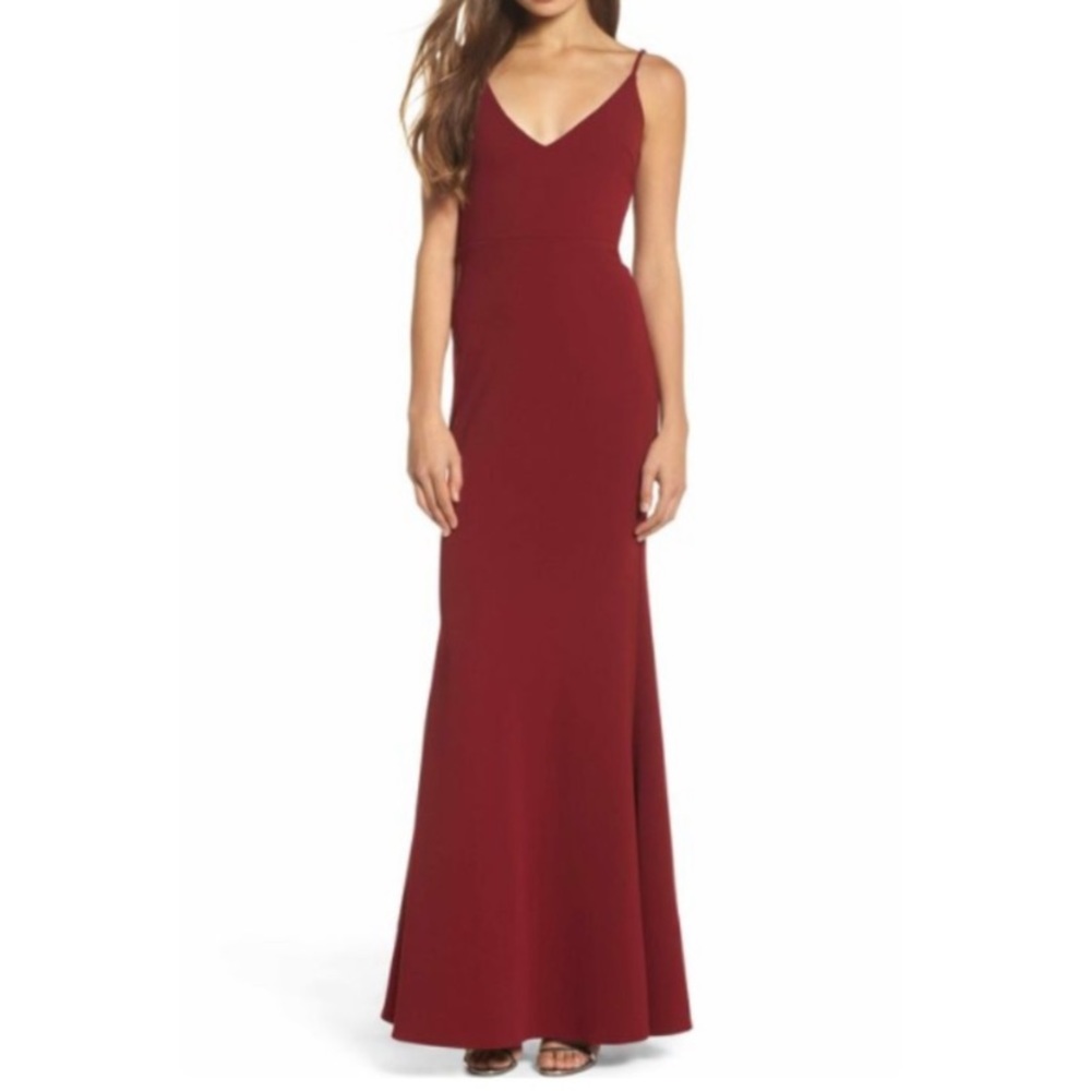 Lulu’s Infinite Glory Dress Maxi Trumpet Gown